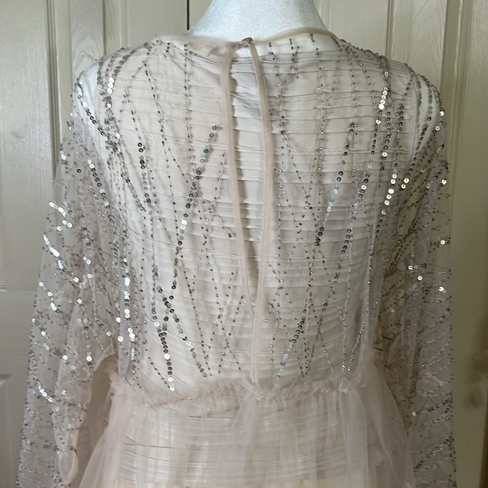 Forever That Girl Embellished Sheer Top - New Small (256T) - Picture 4 of 7